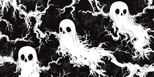 漫画社热门漫画幽灵侦探社封面